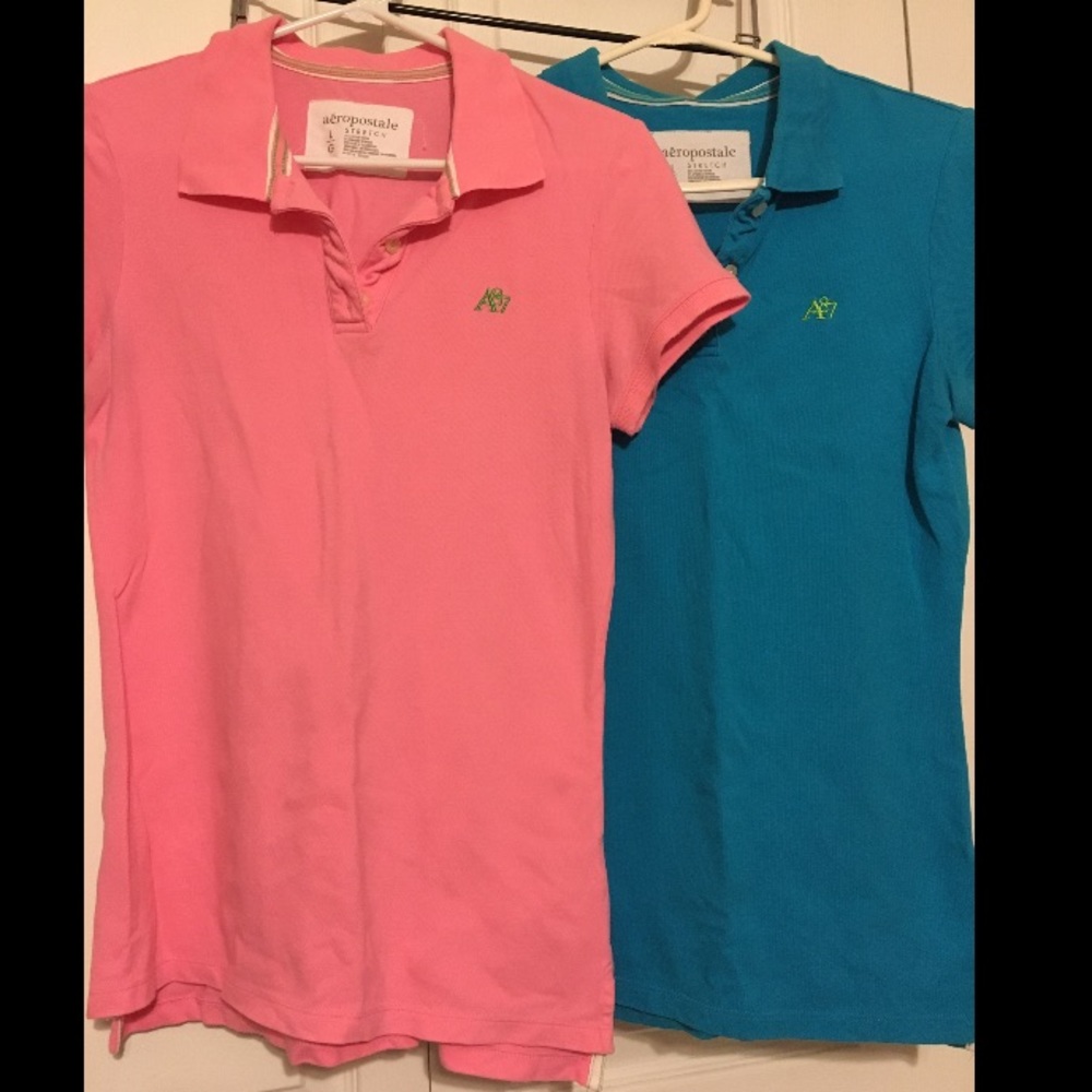 2 Collared Tshirts